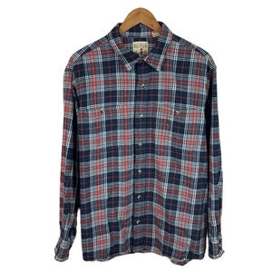 BF1402 Mens Redhead Brand Co Plaid Flannel Outdoor Button Down Shirt XL